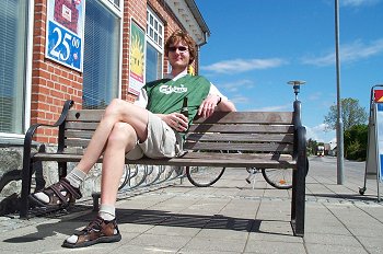 Me in Gjøl - a city near Aalborg.