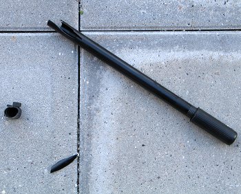 My destroyed bicycle pump